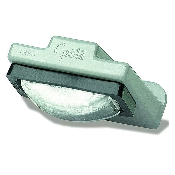 Small Rectangular License Lamp, Grote, Mfr#: 60280