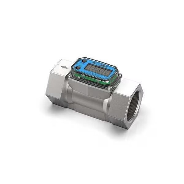 Electronic Flowmeter, 2", FNPT, 5.3" L, Flomec, Mfr#: G2S20NQ9GMB