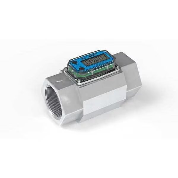 Electronic Flowmeter, 2", FNPT, 5.3" L, Flomec, Mfr#: G2A20NQ9GMB