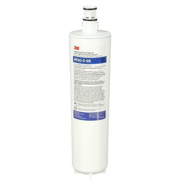 Quick Connect Filter, 2 gpm, 0.2 micron Micron, 3M Aqua-Pure, Mfr#: HF20-S-SR