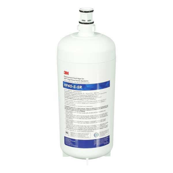Quick Connect Filter, 2.5 gpm, 0.2 micron Micron, 3M Aqua-Pure, Mfr#: HF40-S-SR