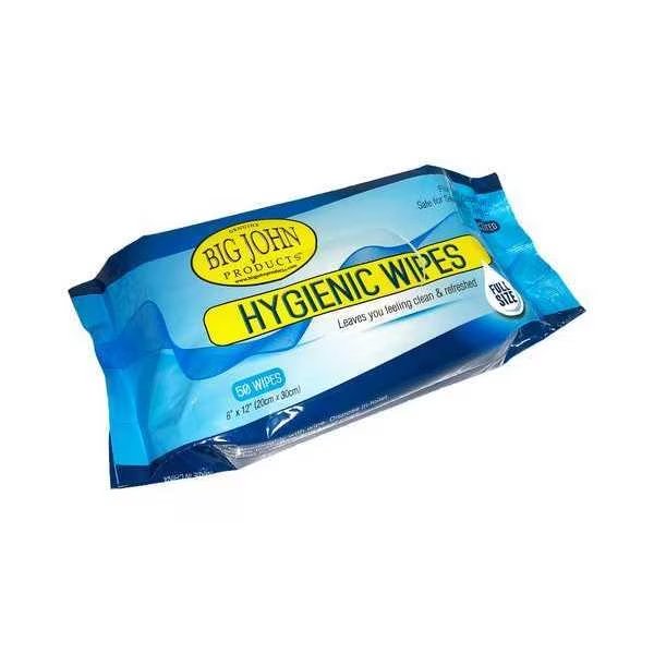 Body Wipes, , 12 inL, 8 inW, PK5, Big John, Mfr#: BJHW-50