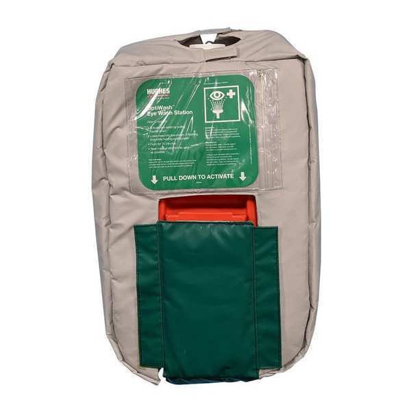 Insulated Jacket for Gravity-Fed 10GFEW Eyewash Station, Hughes Safety Showers, Mfr#: 10GFEW-BLKT