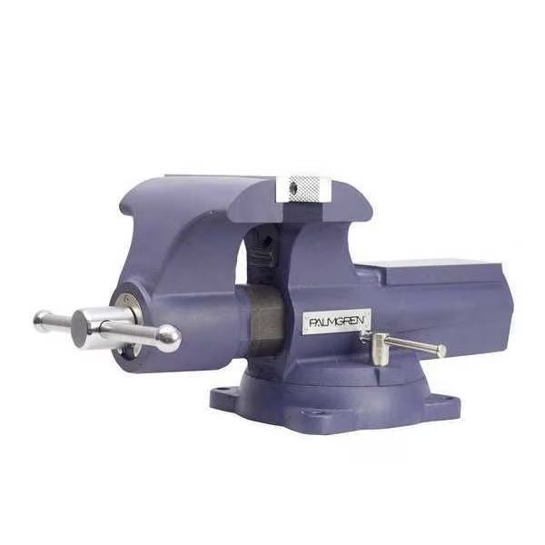 Bench Vise, Ductile Iron, 8 1/2" H, Palmgren, Mfr#: 9629755