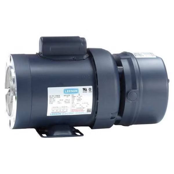 Brake Motor, Single Phase, 1/2 hp, 1725 RPM, Leeson, Mfr#: 111950.00