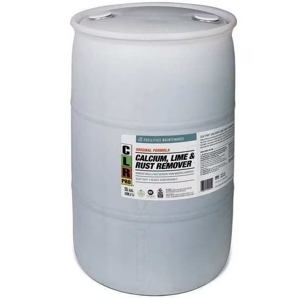 Calcium, Lime/Rust Remover, 55 gal, Drum, Clr Pro, Mfr#: G-FM-CLR-55PRO