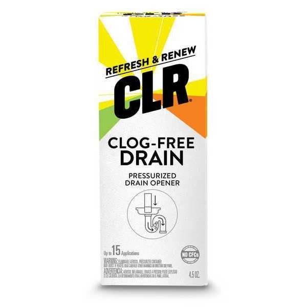 PressDrainOpener, AeroSpray Can, 4.5oz, Liq, Clr, Mfr#: G-PP-6