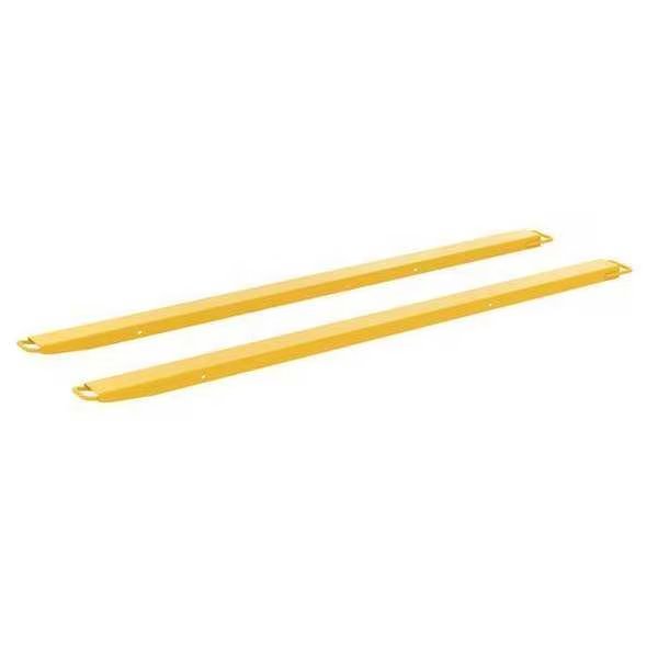 Fork Extension, Yellow, 4,000 lb, 4" W, Vestil, Mfr#: FE-HS-4-96