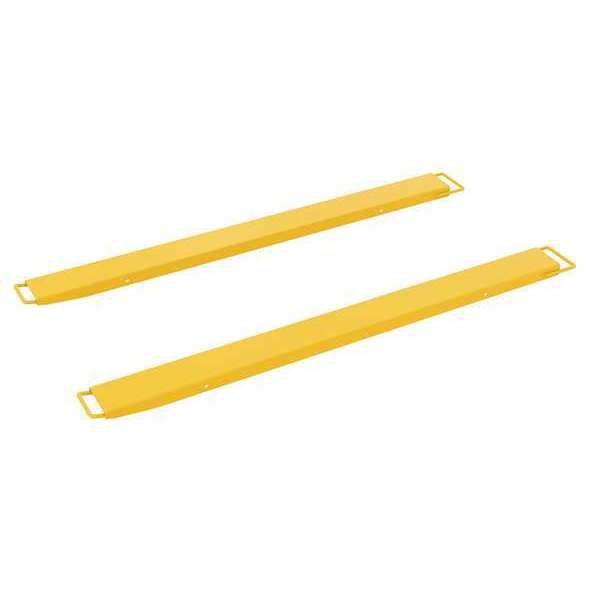 Fork Extension, Yellow, 4,000 lb, 6" W, Vestil, Mfr#: FE-HS-6-84