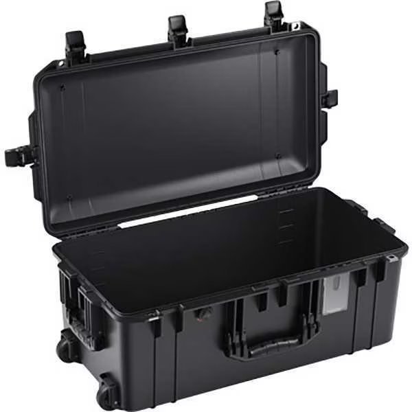 Pelican Aircase NoFoam, 8.22 in, PrPu, Blk, Pelican, Mfr#: 016060-0010-110