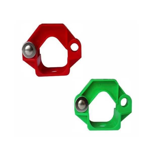 Power Handle Lockout, Red, 3" L, 3" W, Zing, Mfr#: 7804