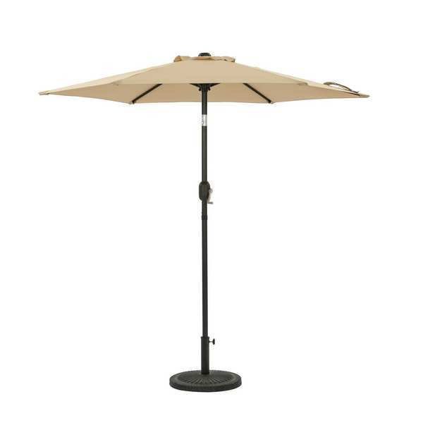 HEXAGON UMBRELLA CHAMPAGNE, Island Umbrella, Mfr#: NU6830