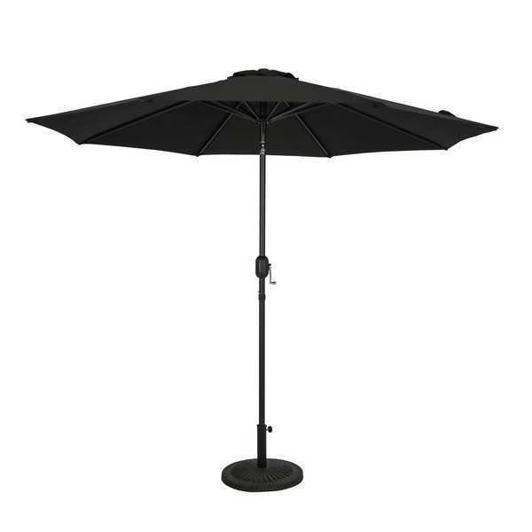 OCTAGON UMBRELLA BLACK, Island Umbrella, Mfr#: NU6831