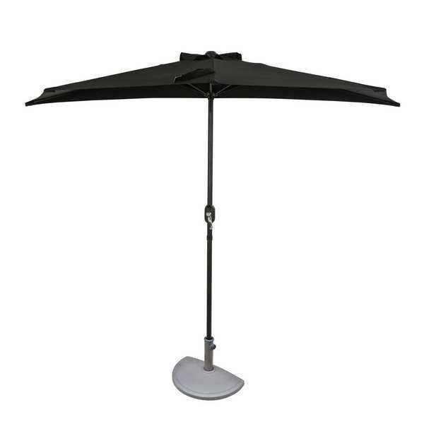 HALF-UMBRELLA BLACK, Island Umbrella, Mfr#: NU6866