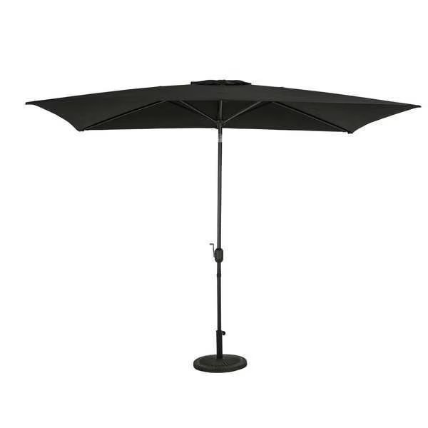 RECTANGLE UMBRELLA BLACK, Island Umbrella, Mfr#: NU6858