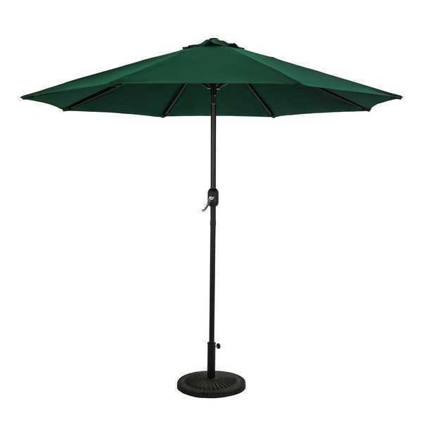 OCTAGON AUTO-TILT UMBRELLA HUNTER GREEN, Island Umbrella, Mfr#: NU6846