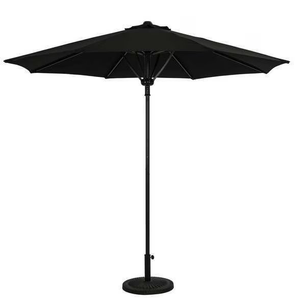 OCTAGON UMBRELLA BLACK, Island Umbrella, Mfr#: NU6839