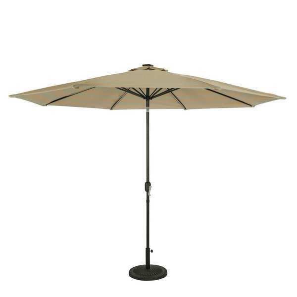 OCTAGON UMBRELLA W/ LED STRIP LIGHTS, Island Umbrella, Mfr#: NU6857