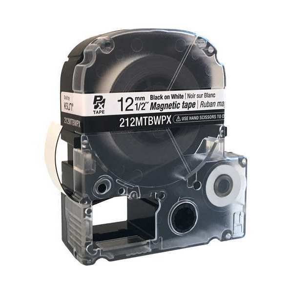 Printable Magnetic Label Cartridge, Epson, Mfr#: 212MTBWPX-4.9