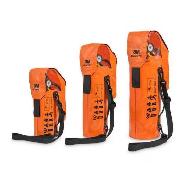 Emergency Escape Breathing Device, Al, 3M Scott, Mfr#: 8007213-D