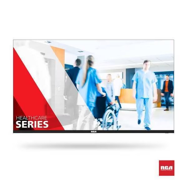 Hospitality TV, LED, 55", 3840 x 2160, Rca Commercial, Mfr#: J55HE1440