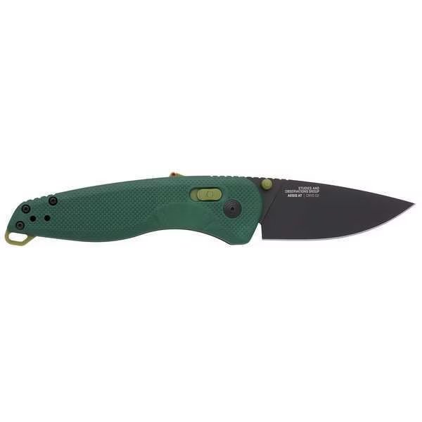 Folding Knives, Black, Steel, Serrated, Sog, Mfr#: 11-12-02-41