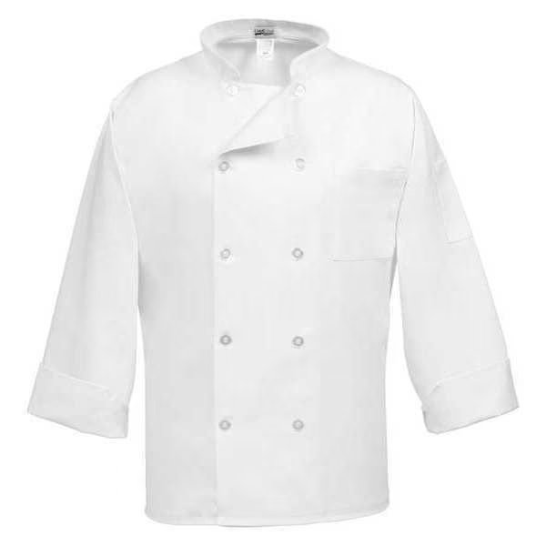 Chef Coat, C10P Classic, White, XS, Fame Fabrics, Mfr#: 30701