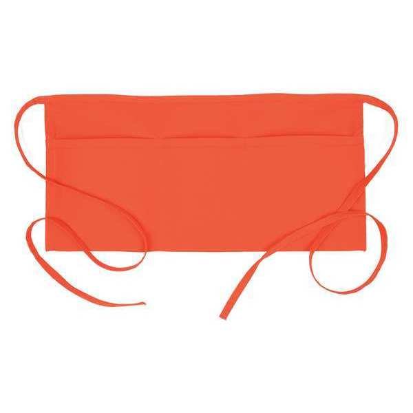 Apron, 3-Pocket Waist, F9, Orange, Fame Fabrics, Mfr#: 18132
