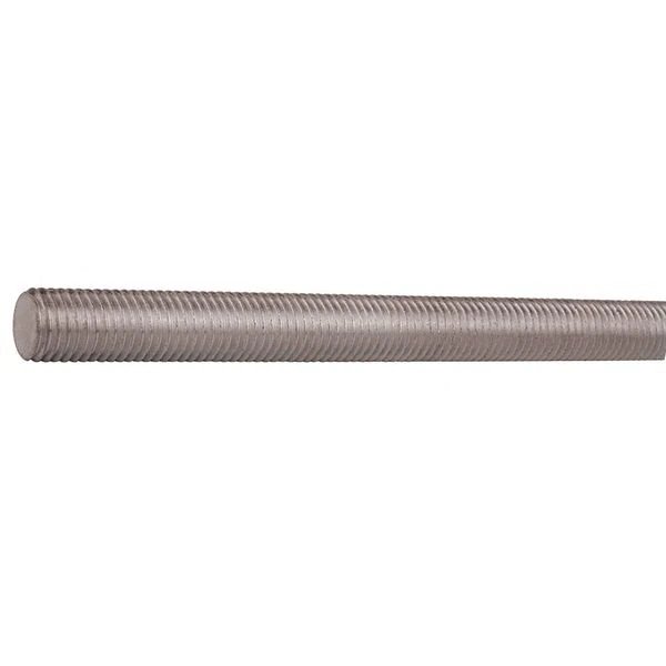 Threaded Rod, 3/8"-24, Stainless Steel, Plain Finish, All America Threaded Products, Mfr#: 36860