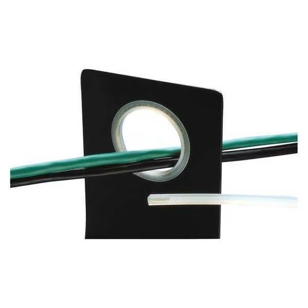 Grommet Edging, .144" Thick, Blk, 100ft L, Panduit, Mfr#: GES144F-A-C0