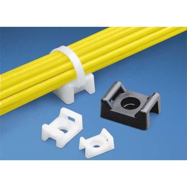 Cable Tie Mount, Screw Applied, PK100, Panduit, Mfr#: SGTM2S8-C