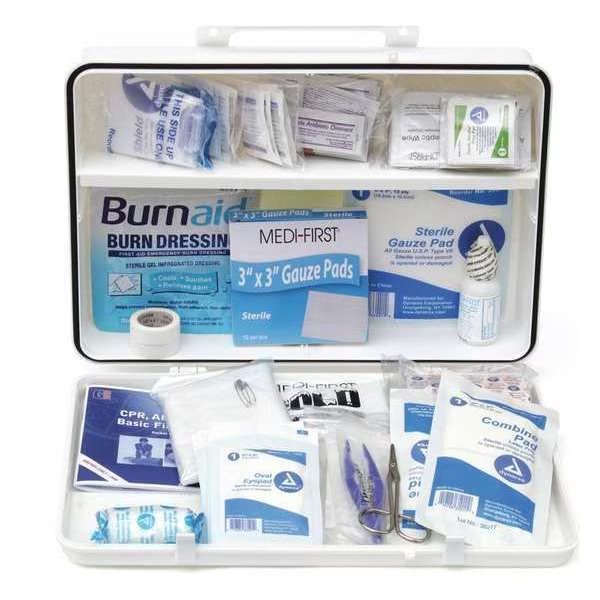 ANSI Standard, 50 Person, Plastic Kit, Plastic, 50 Person, Medi-First, Mfr#: 768ANSI
