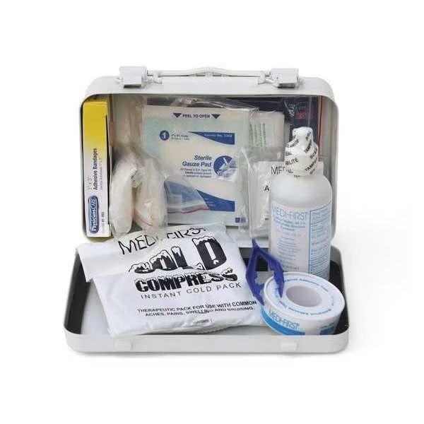 Small Metal Vehicle Kit, Metal Case, Medi-First, Mfr#: 821M1