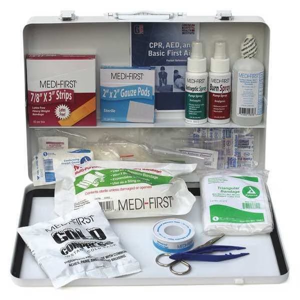 First Aid Kit 94 Piece; for Large Vehicle, Medi-First, Mfr#: 807M1