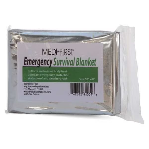 Silver Rescue Blanket, Medi-First, Mfr#: 81001