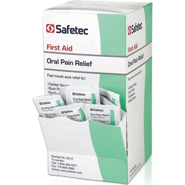 Oral Pain Relief, 0.75gm, Safe-Tec, Mfr#: 53117