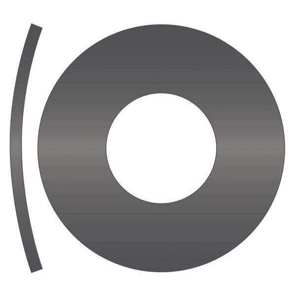 Curved Washer, .490" x .231" x .015", Precision Specialties, Mfr#: CW-216-015