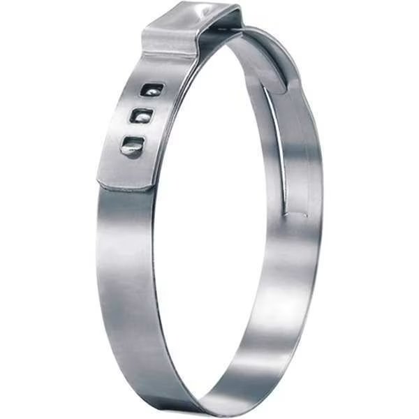 Hose Clamp, Stpls, 1-Ear, 69.3-72.5mm, SS, Oetiker, Mfr#: HCS1E-0725-9H-SS/B