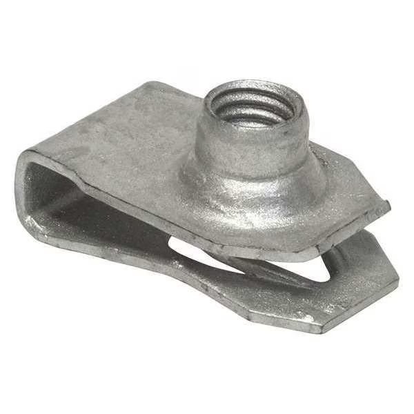 Spring Nut, M10-1.50, U Shape, Zinc Phosphate Finish, A Raymond Tinnerman, Mfr#: EFUN-LPGS100033-455/B