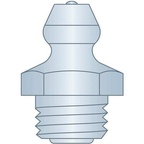 Grease Fitting, 3/8"-24UNF CS Z3, Heritage, Mfr#: H1710Z3