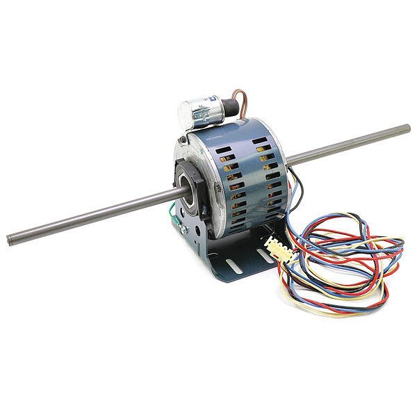 Motor, 1/6 HP, 277V, 1 Phase, Dual Shaft, Envirotec, Mfr#: PM-02-1517
