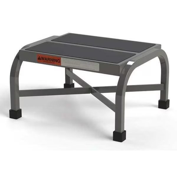 Heavy Duty Step Stool, Non-Slip Vinyl Step, 16"W x 14"D Platform, 10.5"H, 350 lbs. Capacity, Ega, Mfr#: RSS