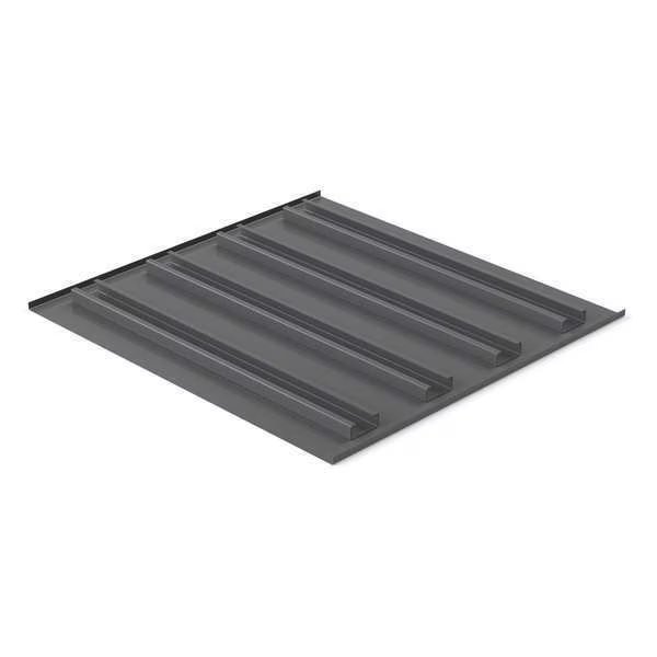 Solid Sheet Steel Pallet Rack Decking Die Shelf, 48"D x 58"W, Ega, Mfr#: M25DS-4858-LD