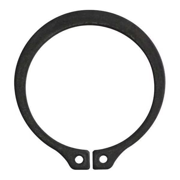 External Retaining Ring, Steel Black Phosphate Finish, 45 mm Shaft Dia, Rotor Clip, Mfr#: DSH-045