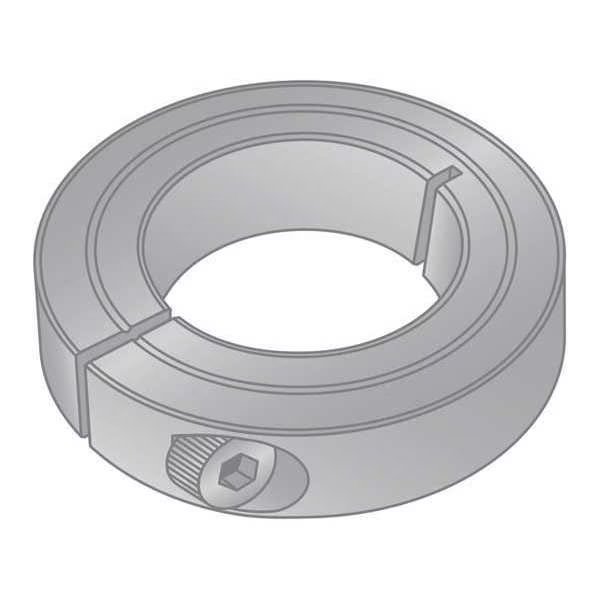 Single Split Collar 1-1/8"x1/2x13/32 SS, G.L. Huyett, Mfr#: SC1-0500-SS