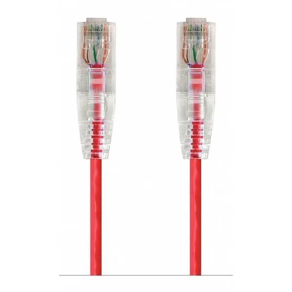 Cat6 28AWG Utp Ethernet Cable, 2 ft.Red, Monoprice, Mfr#: 14802