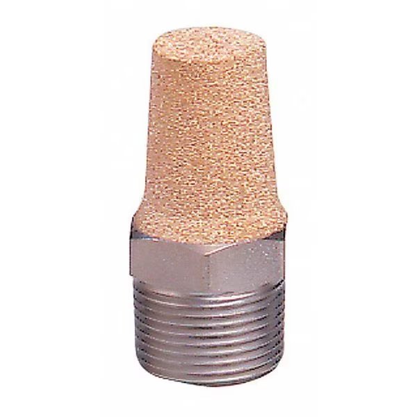 Pneumatic Exhaust Muffler, 1/8", Arrow Pneumatics, Mfr#: ASP-1