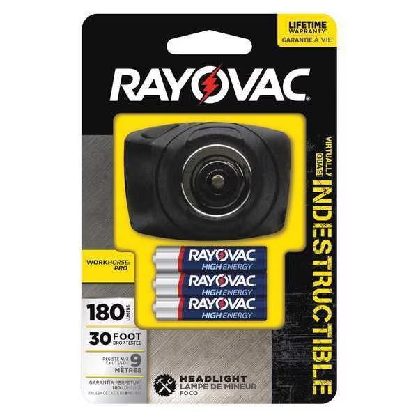 LED Headlight, Virtually Indestructible, Rayovac, Mfr#: DIYPHL3AAA-BTA