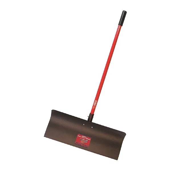 Snow Pusher, Steel, 30", Fiberglass, Bully Tools, Mfr#: 92818