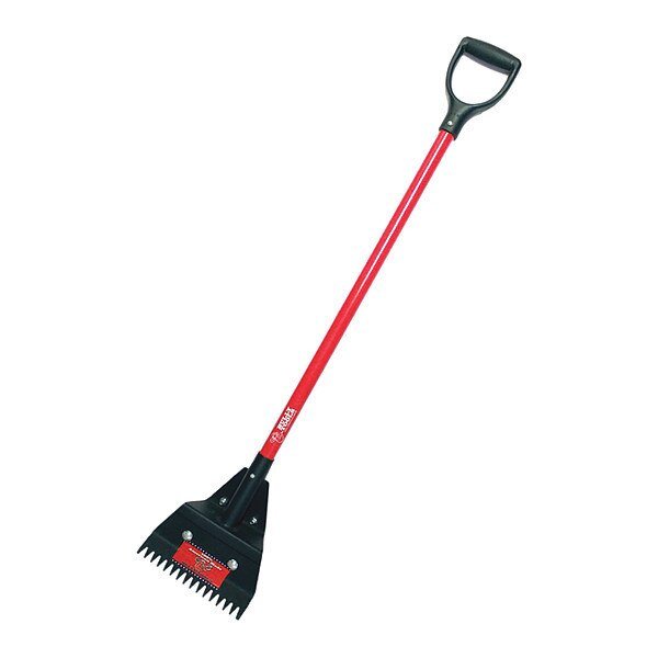 Pro Shingle Shovel, 10 ga. Steel Blade, Fiberglass Handle, Bully Tools, Mfr#: 91110